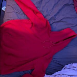 H&M Bright Red Sweatshirt